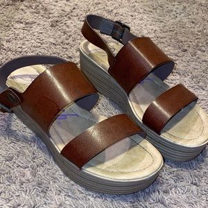 Blowfish platform wedges